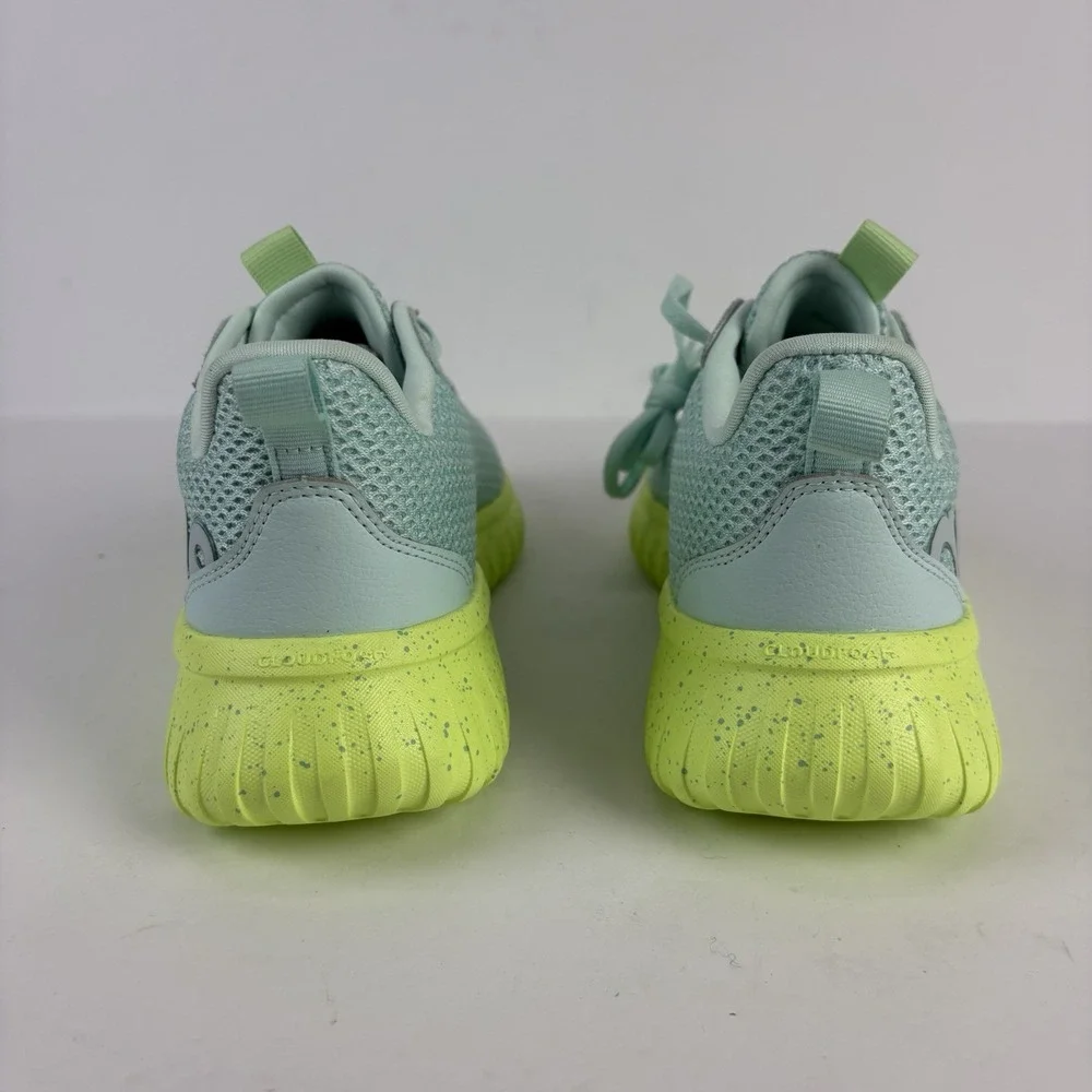 Adidas Kaptir Base Womens 7. Blue Green Sneakers Athletic Sports JR8487 - Picture 3 of 10